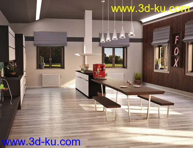 Modern Appartment模型的图片8