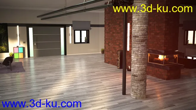 Modern Appartment模型的图片10