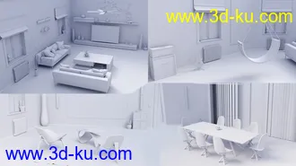 3D打印模型Modern Appartment的图片