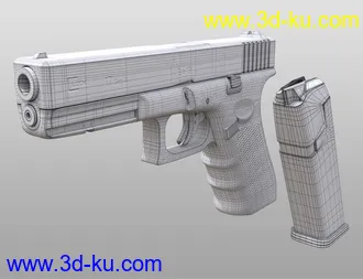 3D打印模型Modern Handguns的图片