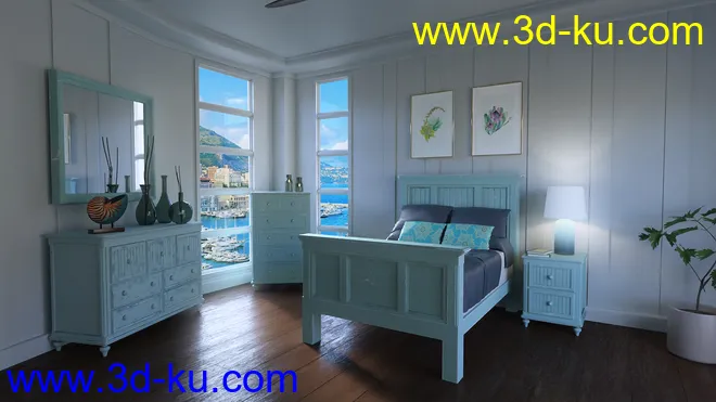 Monaco Bedroom模型的图片2