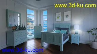 3D打印模型Monaco Bedroom的图片