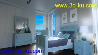 3D打印模型Monaco Bedroom的图片
