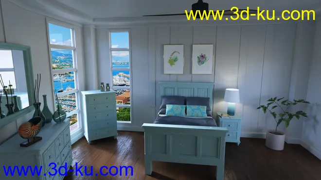 Monaco Bedroom模型的图片7