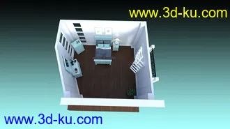 3D打印模型Monaco Bedroom的图片