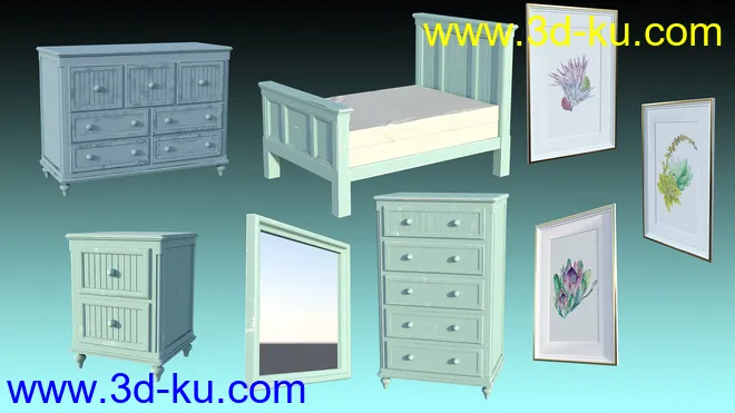 Monaco Bedroom模型的图片9