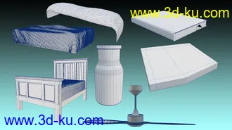 3D打印模型Monaco Bedroom的图片