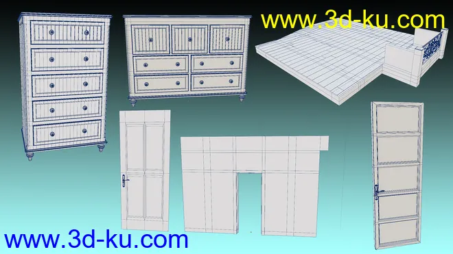 Monaco Bedroom模型的图片14