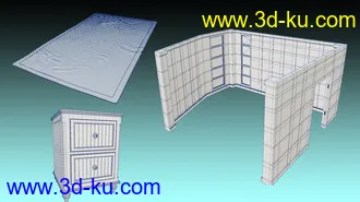 3D打印模型Monaco Bedroom的图片
