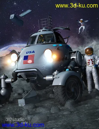 3D打印模型Moon Rod的图片