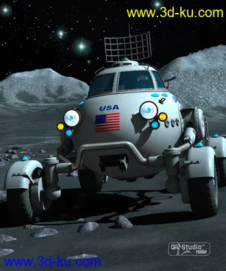 3D打印模型Moon Rod的图片