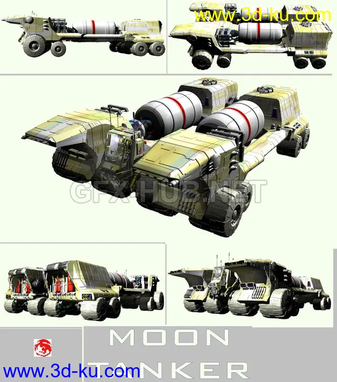 MOON TANKER模型的图片1