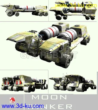 3D打印模型MOON TANKER的图片