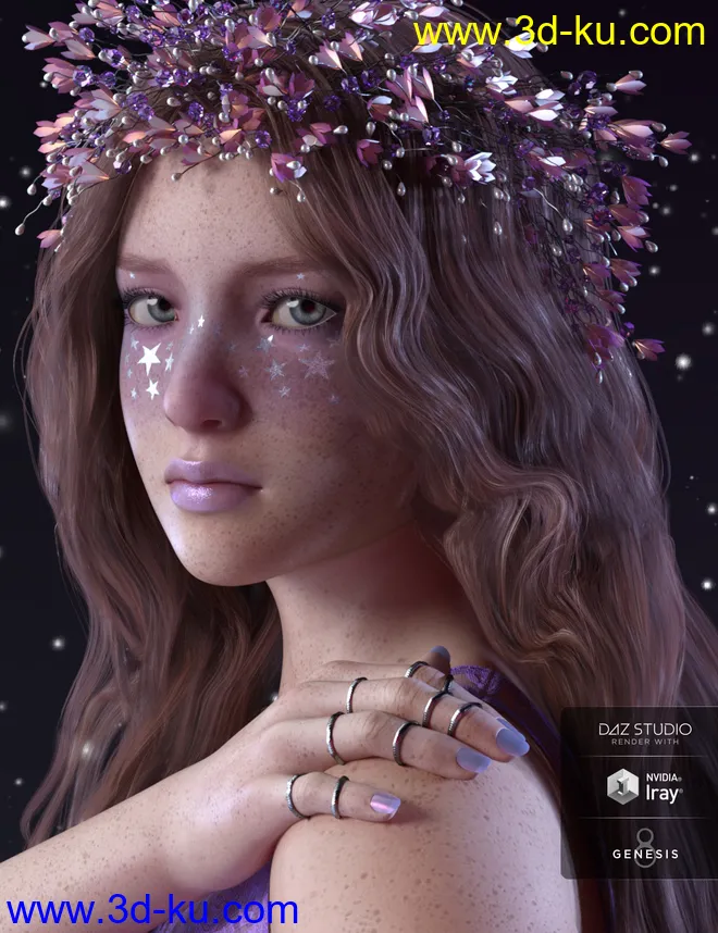 Morgana for Genesis 8 Female模型的图片1