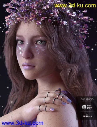 3D打印模型Morgana for Genesis 8 Female的图片