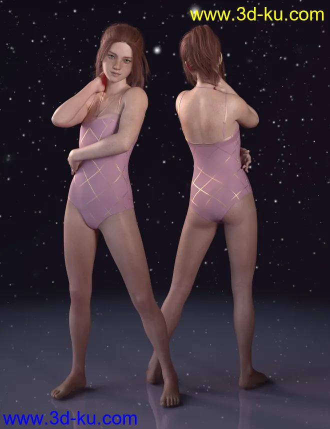 Morgana for Genesis 8 Female模型的图片3