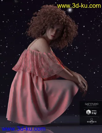 3D打印模型Morgana for Genesis 8 Female的图片