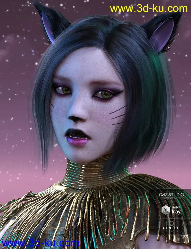 Morgana for Genesis 8 Female模型的图片5