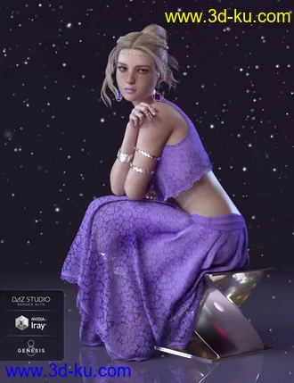 3D打印模型Morgana for Genesis 8 Female的图片