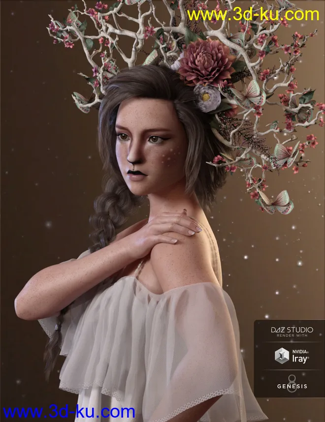 Morgana for Genesis 8 Female模型的图片9