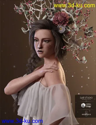 3D打印模型Morgana for Genesis 8 Female的图片