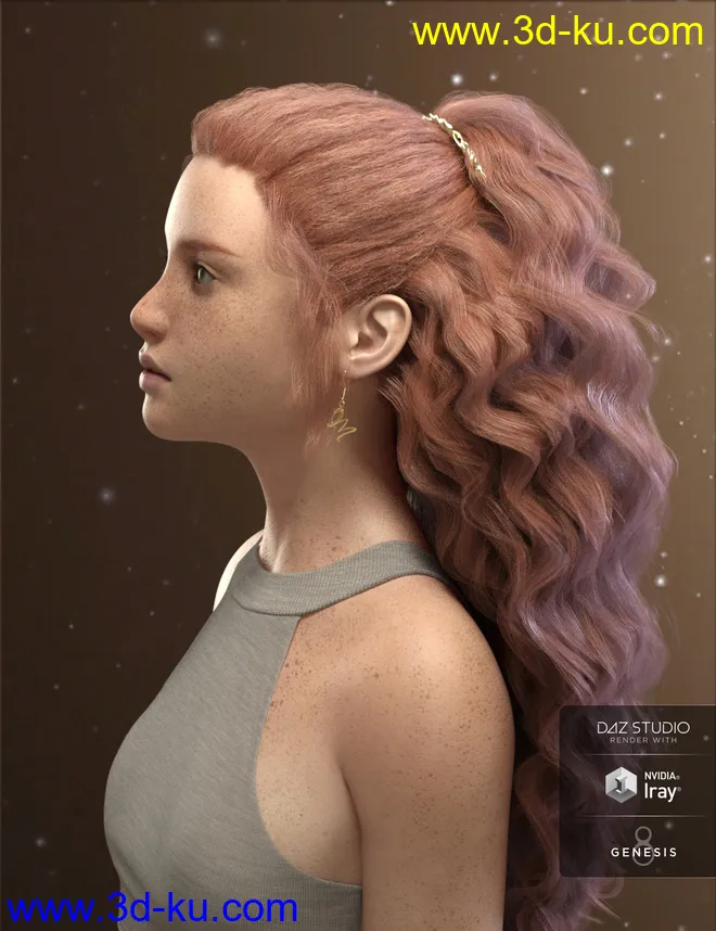 Morgana for Genesis 8 Female模型的图片10