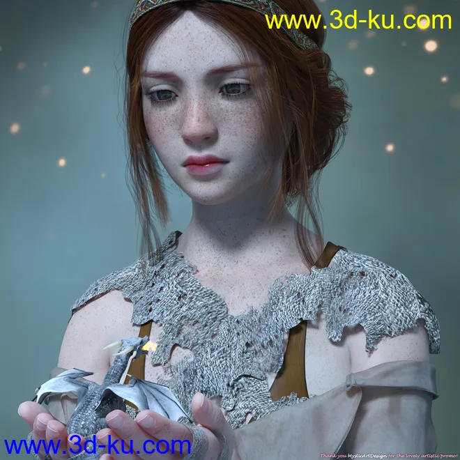 Morgana for Genesis 8 Female模型的图片12