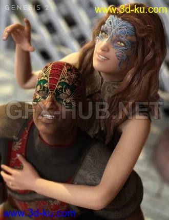 3D打印模型Morphing Face Mask Texture Pack的图片