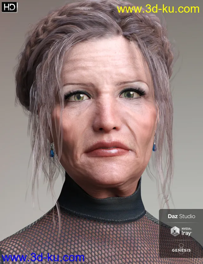 Mother and Daughters HD for Genesis 8 Female模型的图片2