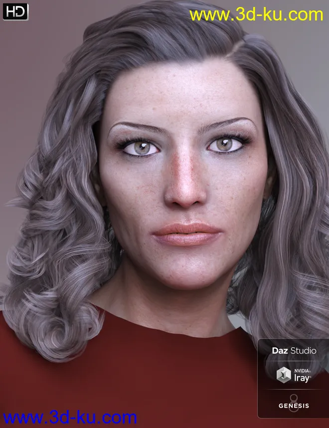 Mother and Daughters HD for Genesis 8 Female模型的图片3