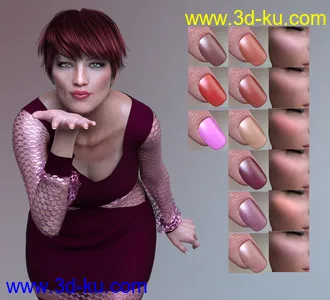 3D打印模型Mother and Daughters HD for Genesis 8 Female的图片