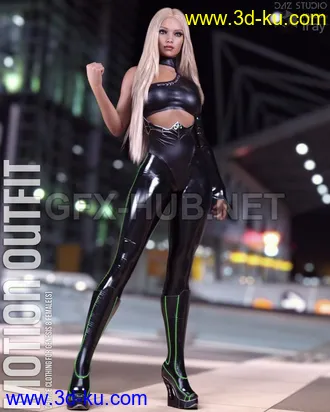 3D打印模型Motion Outfit for Genesis 8 Females的图片