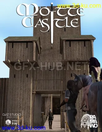 3D打印模型Motte Castle的图片