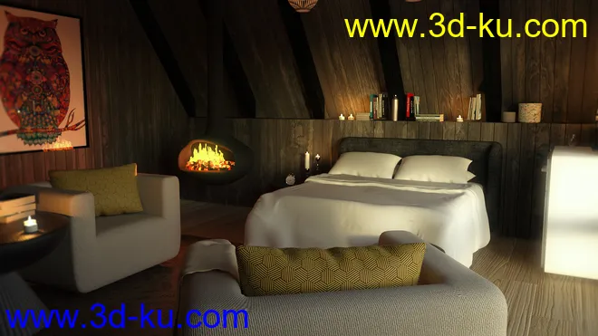 Mountain Cabin模型的图片3