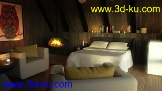 3D打印模型Mountain Cabin的图片