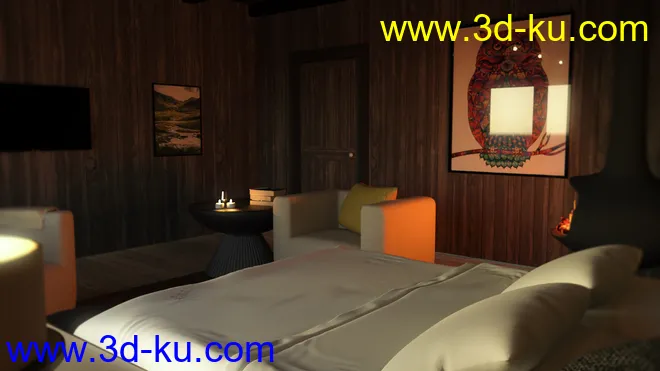 Mountain Cabin模型的图片5