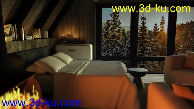 Mountain Cabin模型的图片6