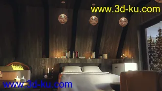 3D打印模型Mountain Cabin的图片