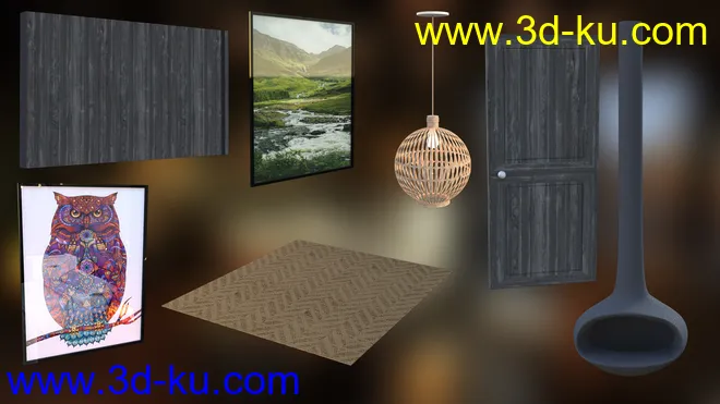 Mountain Cabin模型的图片9