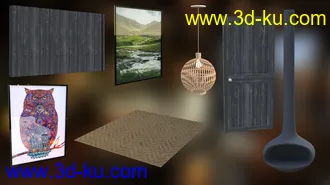 3D打印模型Mountain Cabin的图片