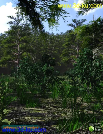 3D打印模型Mountain Forest的图片