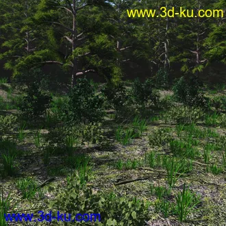 3D打印模型Mountain Forest的图片