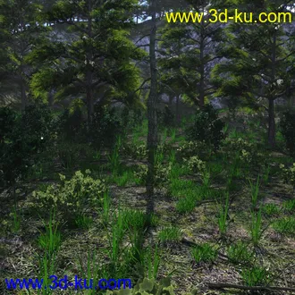 3D打印模型Mountain Forest的图片