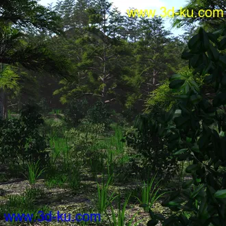 3D打印模型Mountain Forest的图片