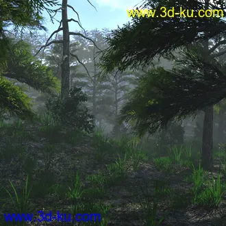 3D打印模型Mountain Forest的图片