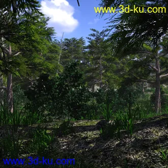 3D打印模型Mountain Forest的图片