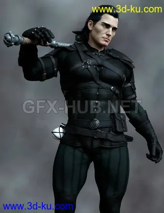 3D打印模型MR Gerho HD for Genesis 8 Male的图片