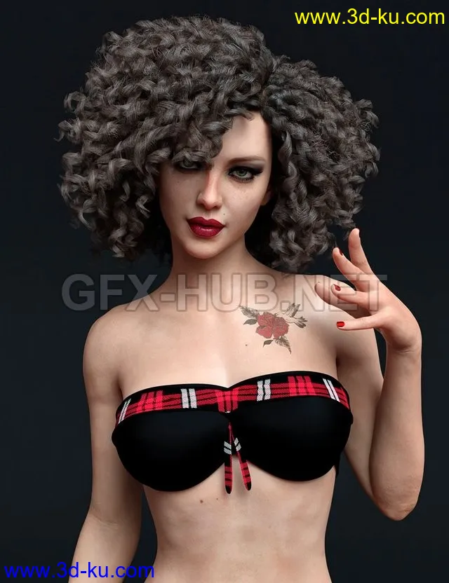 MR Isabelle HD for Genesis 8 Female模型的图片1