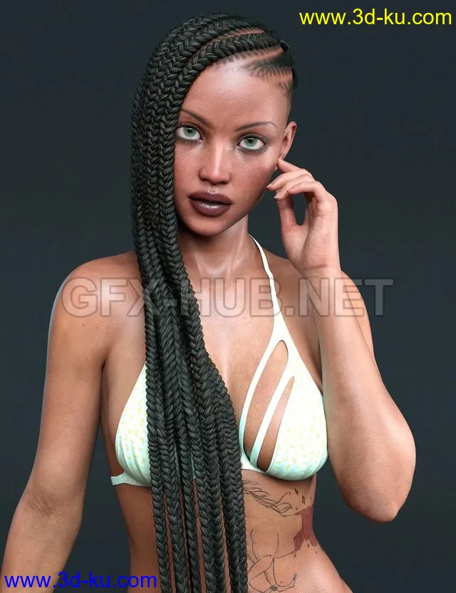 MR Jasmine for Genesis 8.1 Female模型的图片1