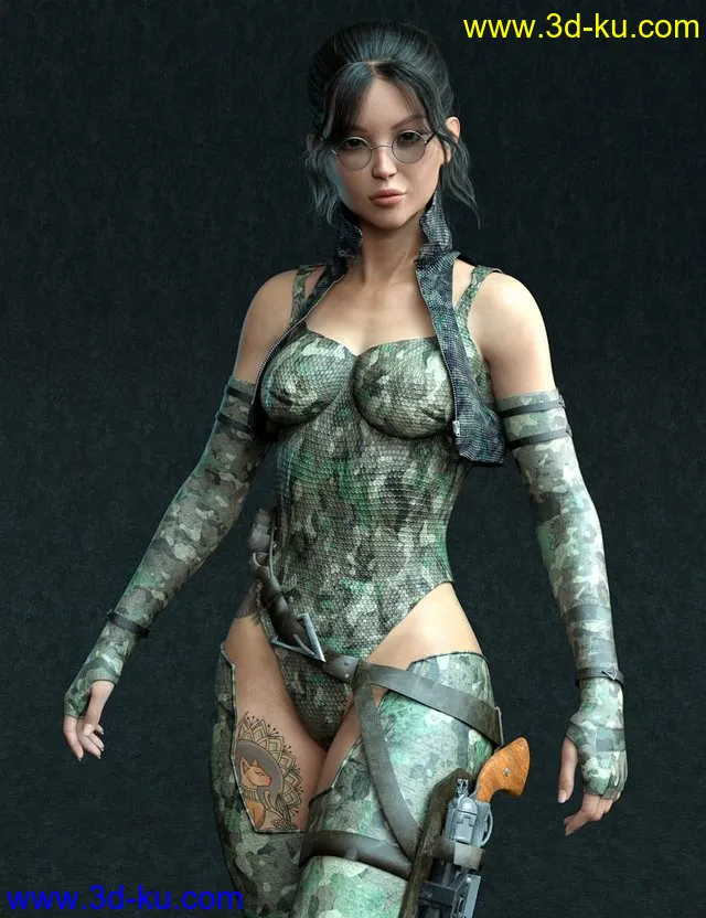 MR Lana for Genesis 8.1 Female模型的图片1